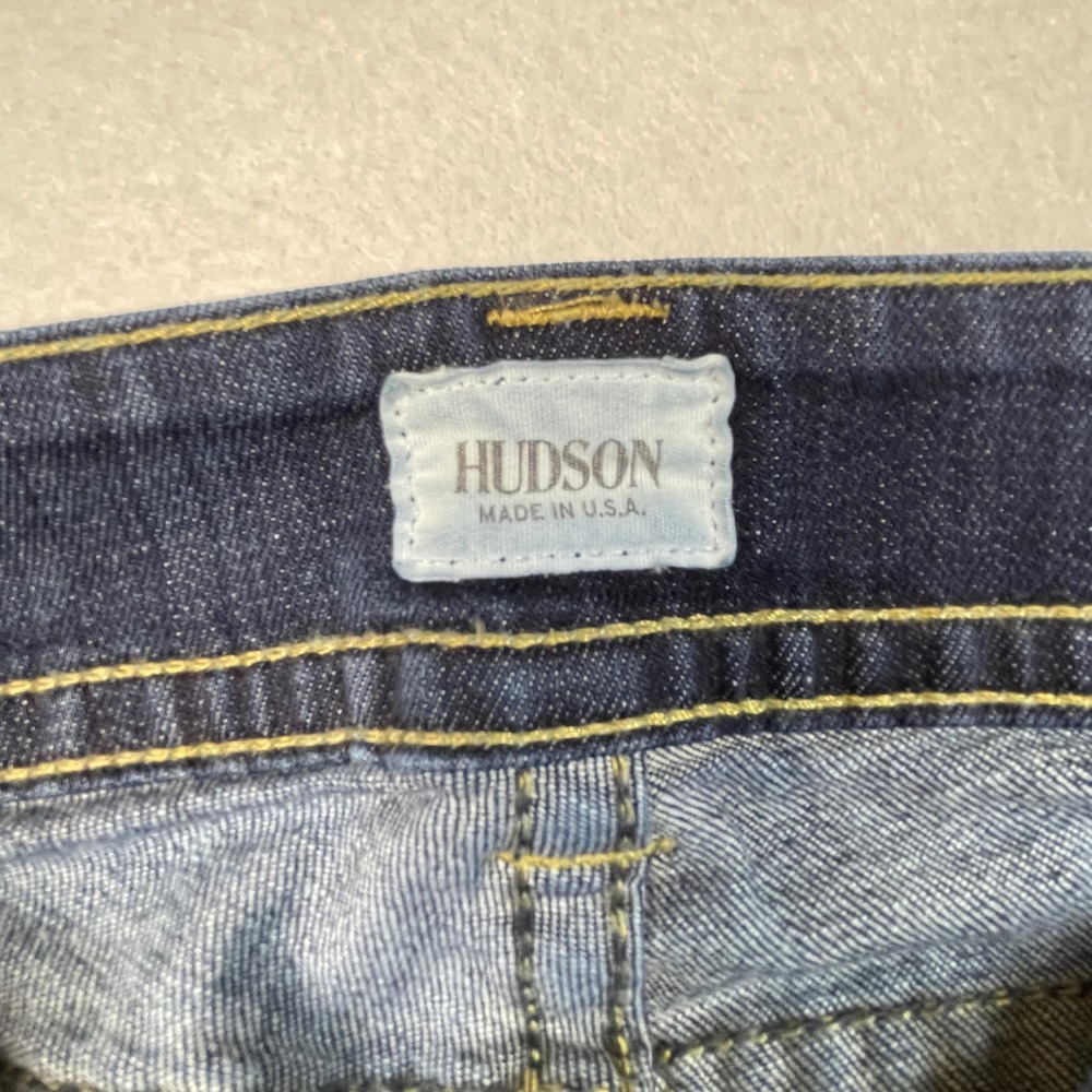 Hudson Jeans Womens Size 29 Low Rise Bootcut Stretch Denim Flap Pockets - Picture 10 of 10